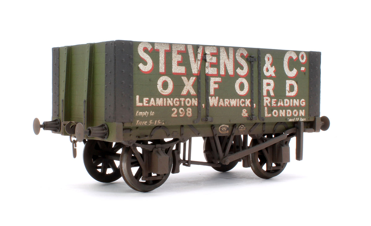 Pre-Owned Kit Built 10T 7 Plank Wagon No.298 'Stevens' - Weathered