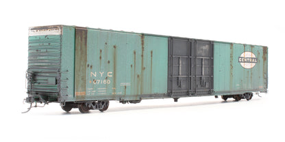 Pre-Owned 25013-02 Greenville Steel Car Company 86' High Cube Double Plug Door Box Car NYC 962-B Original 1965 - Road #67160 - Custom Weathered