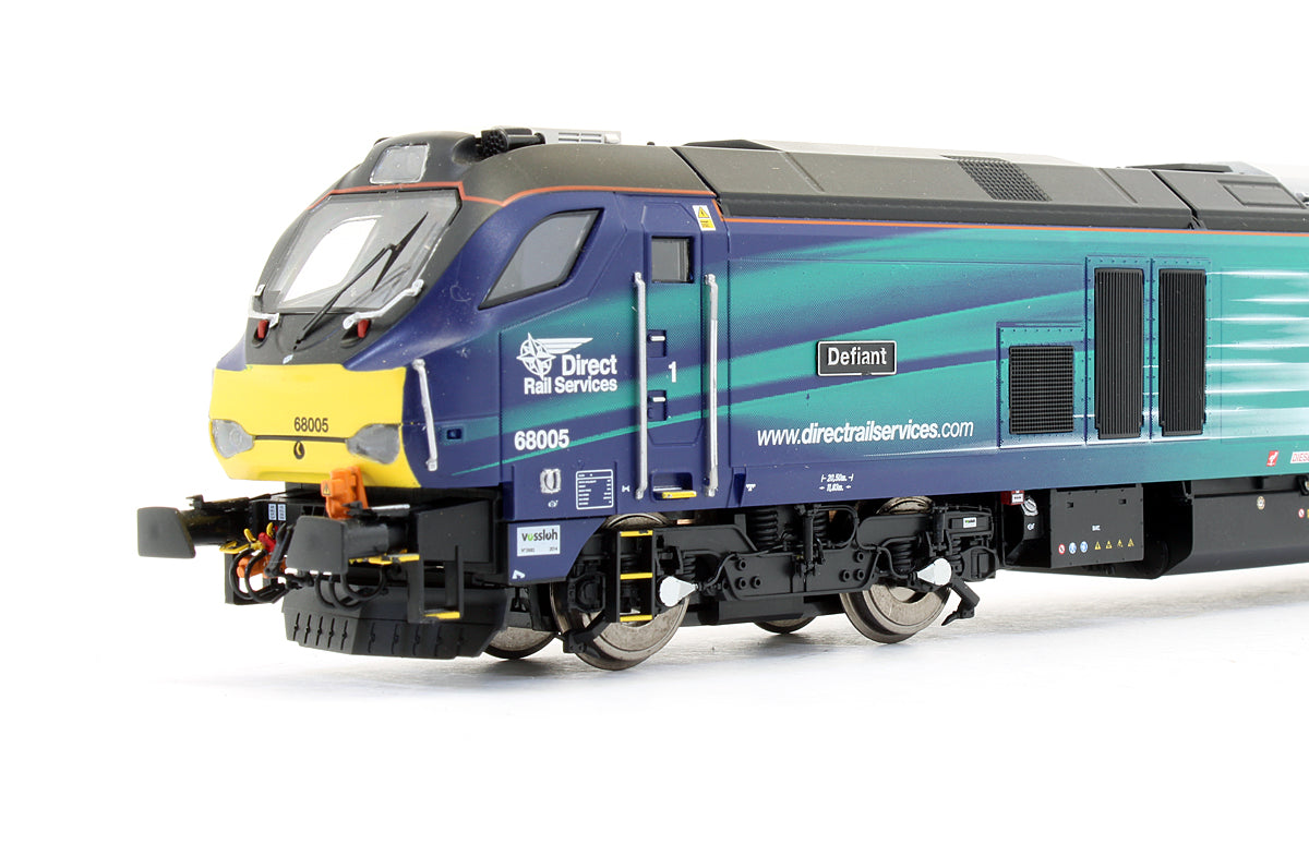 Pre-Owned 4D-022-002 Class 68 005 'Defiant' DRS Livery Diesel Locomotive - DCC Sound