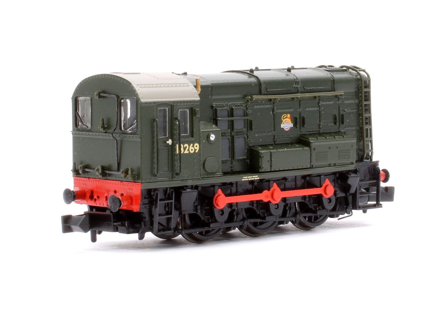 Class 08 13269 BR Green (Early Emblem) Diesel Shunter