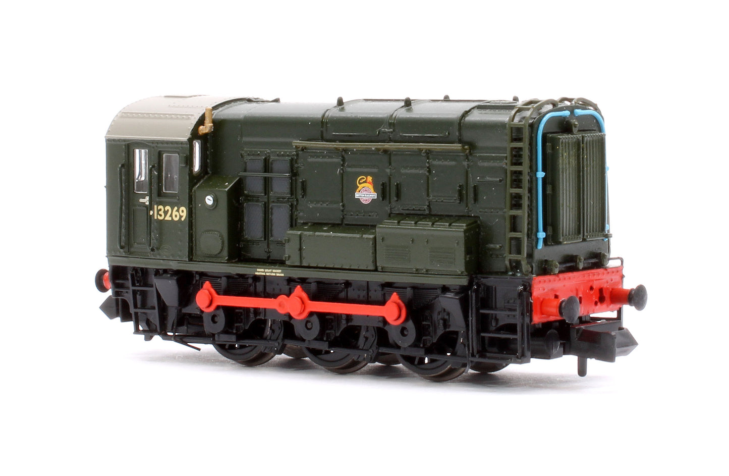 Class 08 13269 BR Green (Early Emblem) Diesel Shunter - DCC Sound