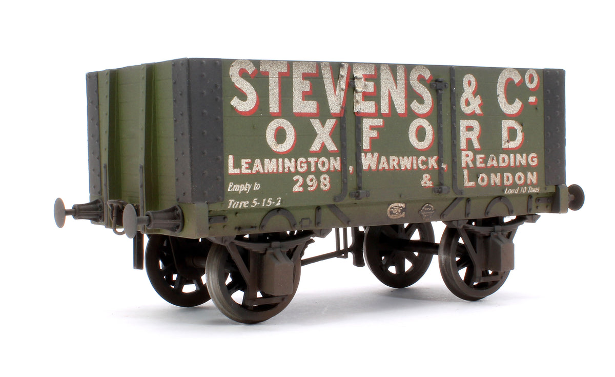 Pre-Owned Kit Built 10T 7 Plank Wagon No.298 'Stevens' - Weathered