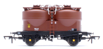 Set of 3 Prestwin Silo Wagons in BR Bauxite - TOPS
