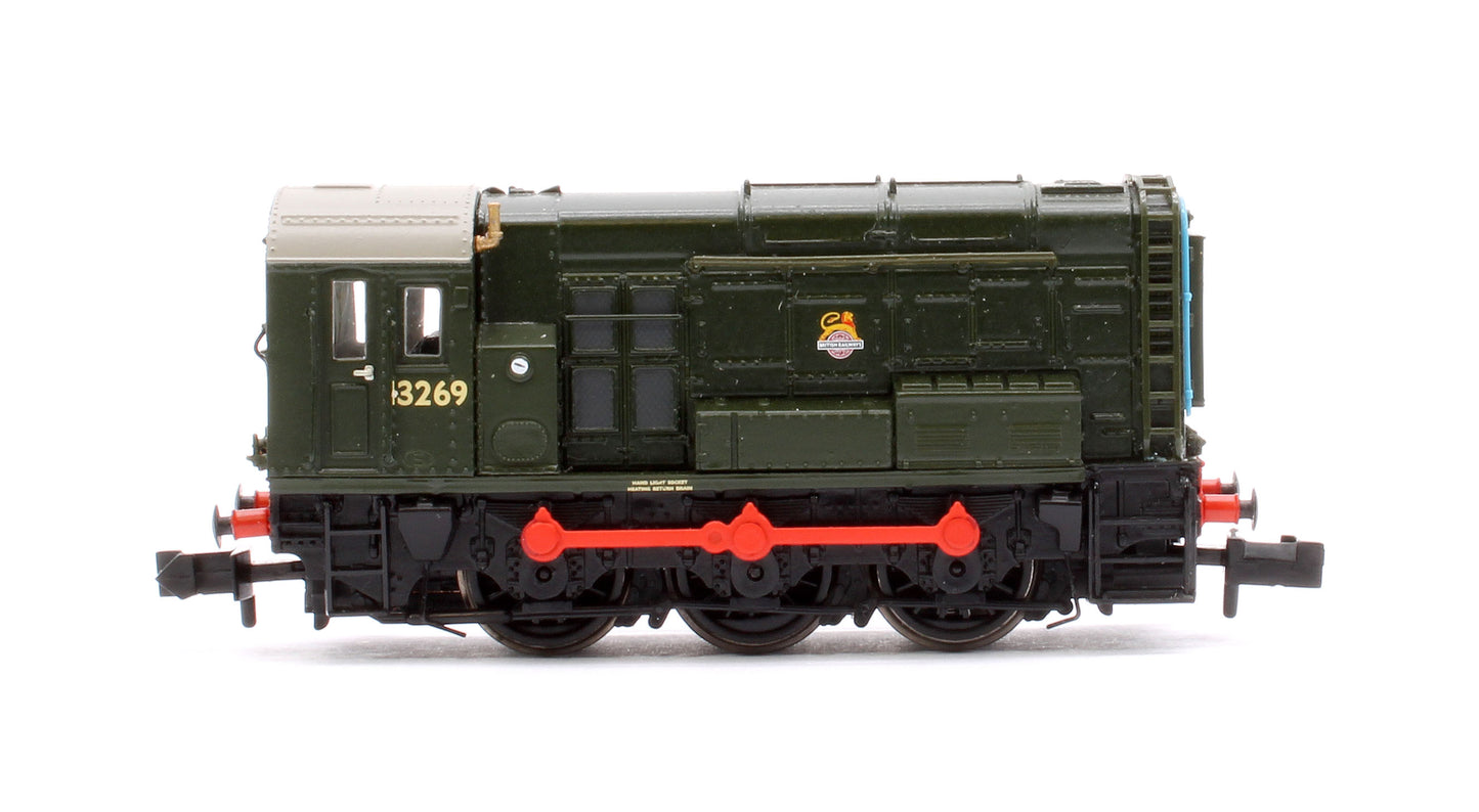 Class 08 13269 BR Green (Early Emblem) Diesel Shunter