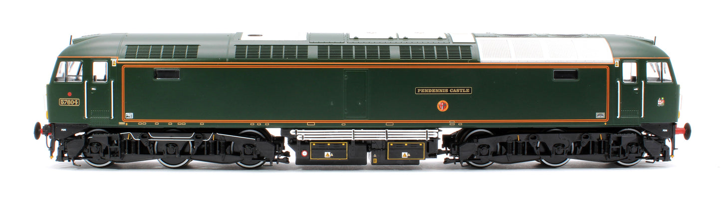 Pre-Owned Class 57 GWR Lined Green 57604 Pendennis Castle Diesel Locomotive