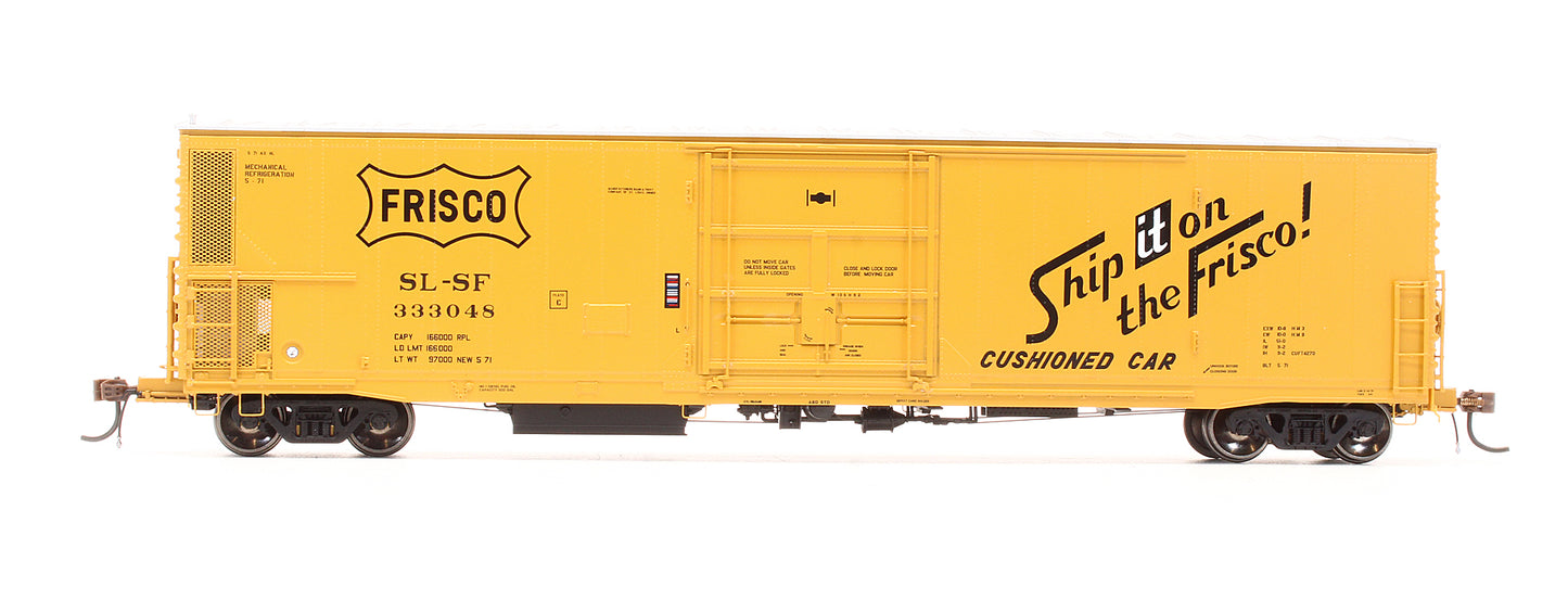 Pre-Owned G63364 St. Louis San Francisco 57' FGE Mech Reefer Riveted Drop Sill As Built SLSF - Road #333048 - With Sound