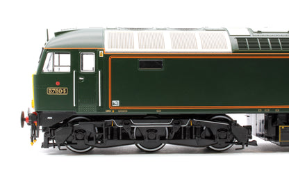 Class 57 GWR Lined Green 57604 Pendennis Castle Diesel Locomotive