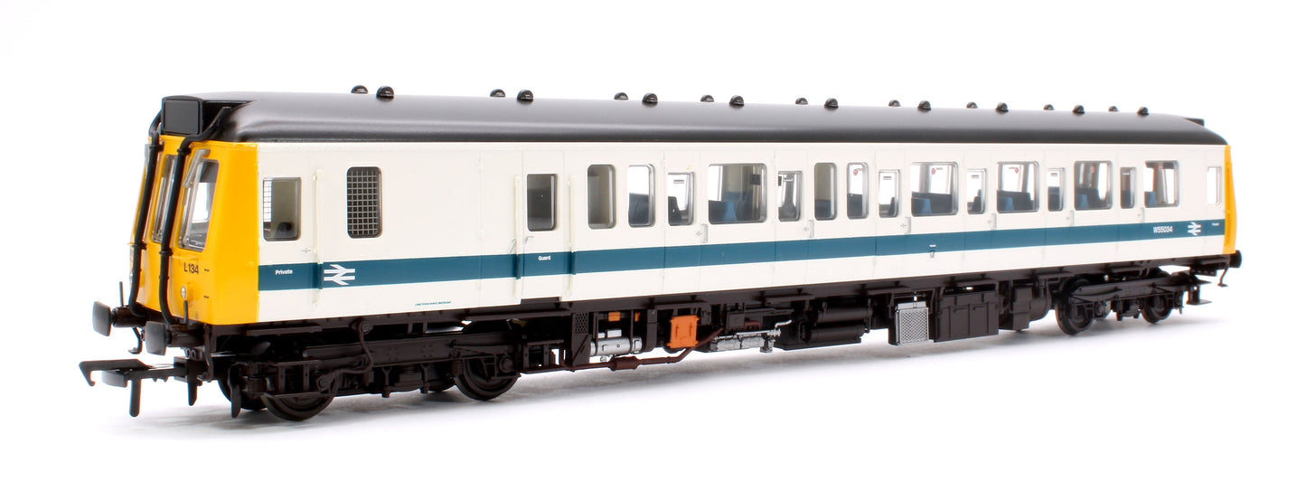 Pre-Owned 35-531 Class 121 Single-Car DMU W55034 BR White & Blue