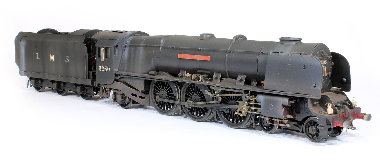 Pre-Owned LMS Black 4-6-2 De-Streamlined Duchess 'City Of Lichfield' 6250 Steam Locomotive (Custom Weathered)