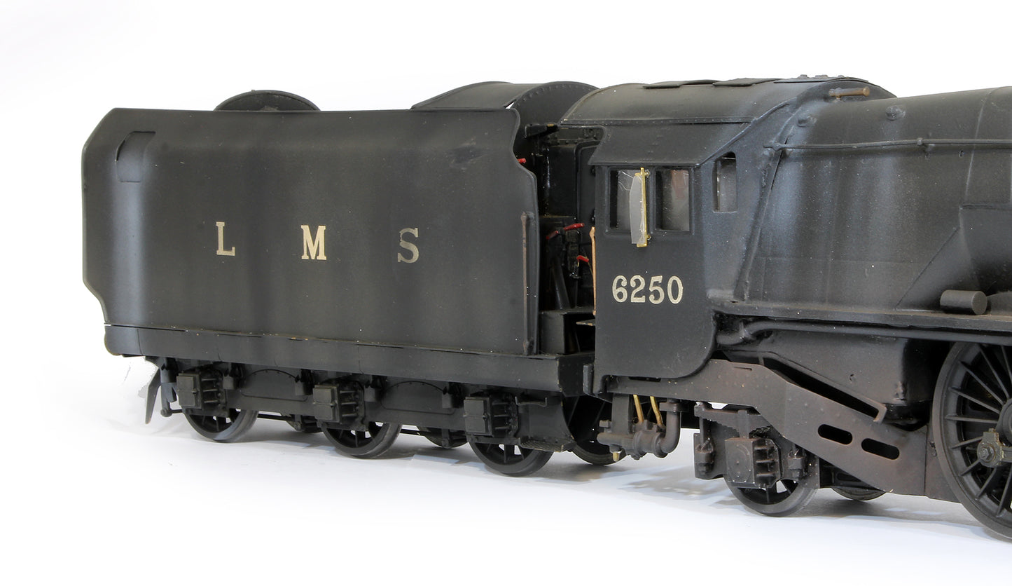 Pre-Owned LMS Black 4-6-2 De-Streamlined Duchess 'City Of Lichfield' 6250 Steam Locomotive (Custom Weathered)