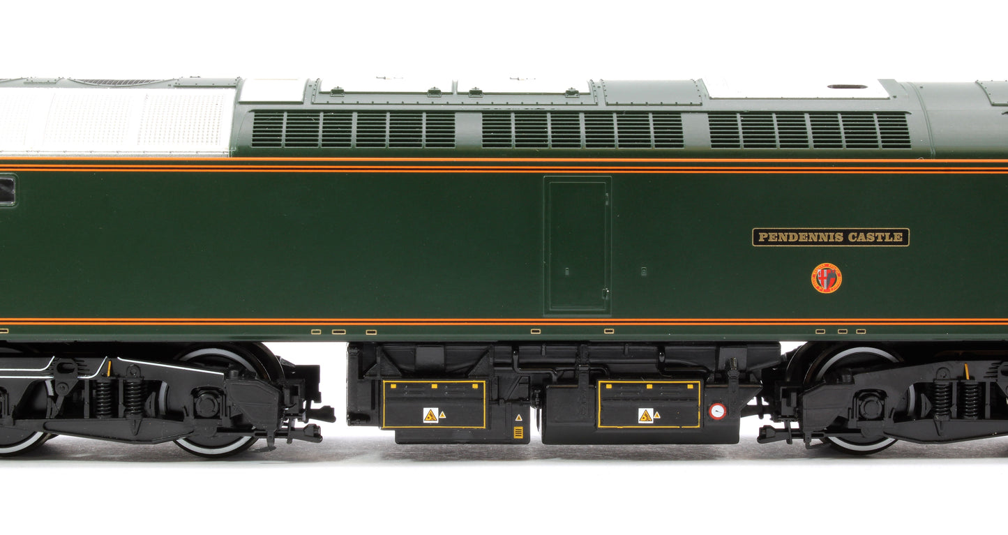 Pre-Owned Class 57 GWR Lined Green 57604 Pendennis Castle Diesel Locomotive
