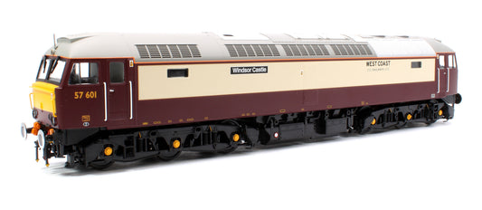 Pre-Owned Class 57 Northern Belle Maroon/Cream 57601 Windsor Castle Diesel Locomotive