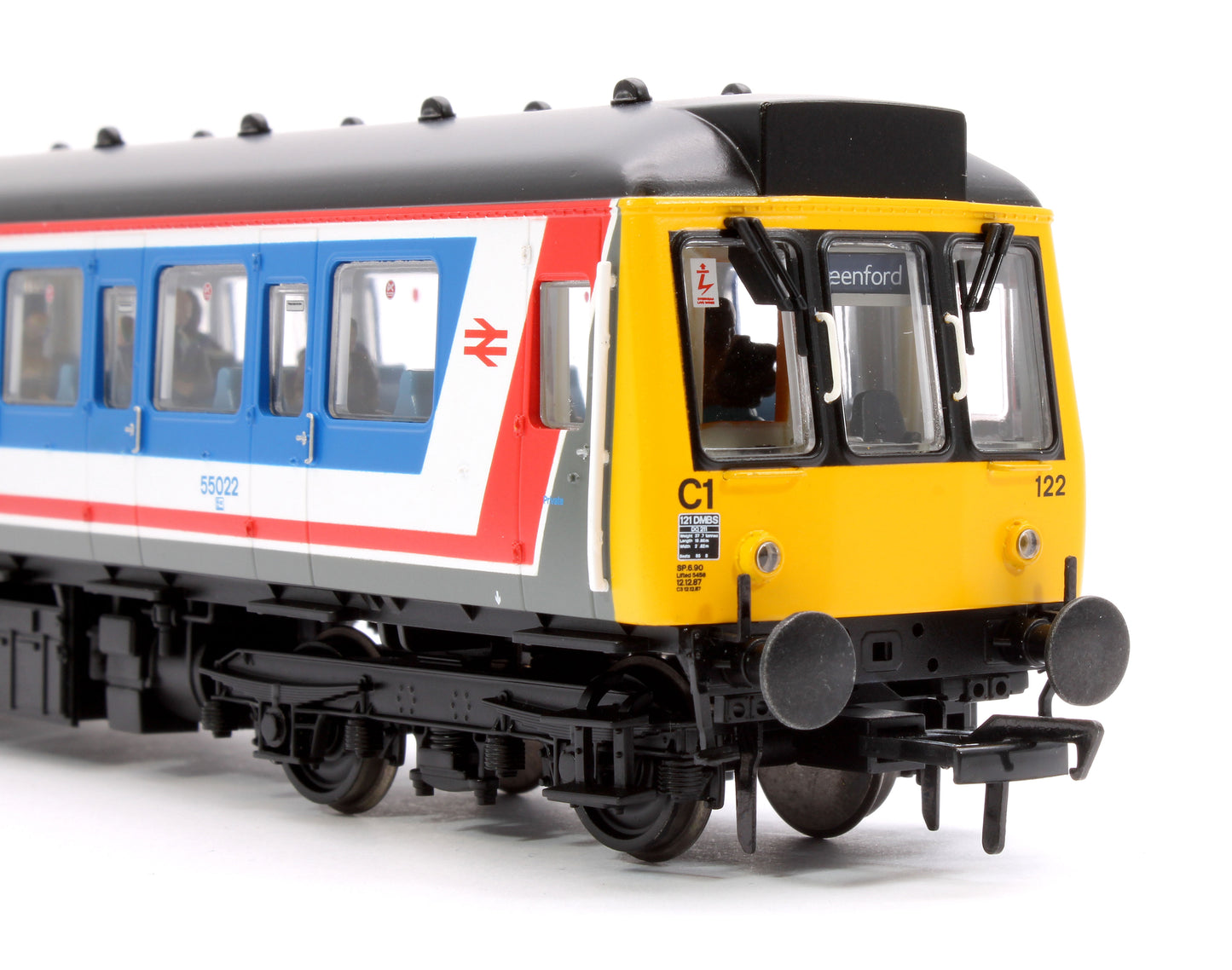 Class 121 Single-Car DMU 55022 BR Network SouthEast (Original) - Fitted Passengers