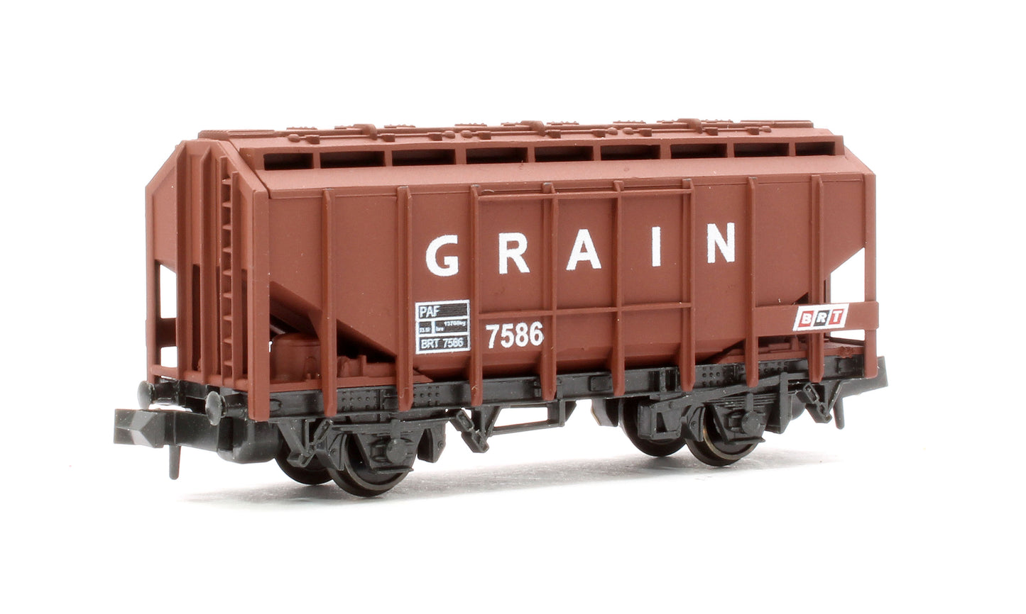 Brown Grain Wagon No.7586