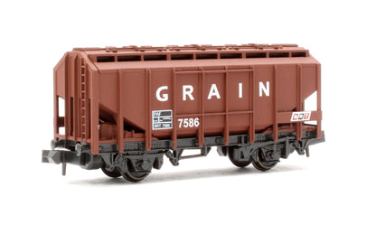 Brown Grain Wagon No.7586