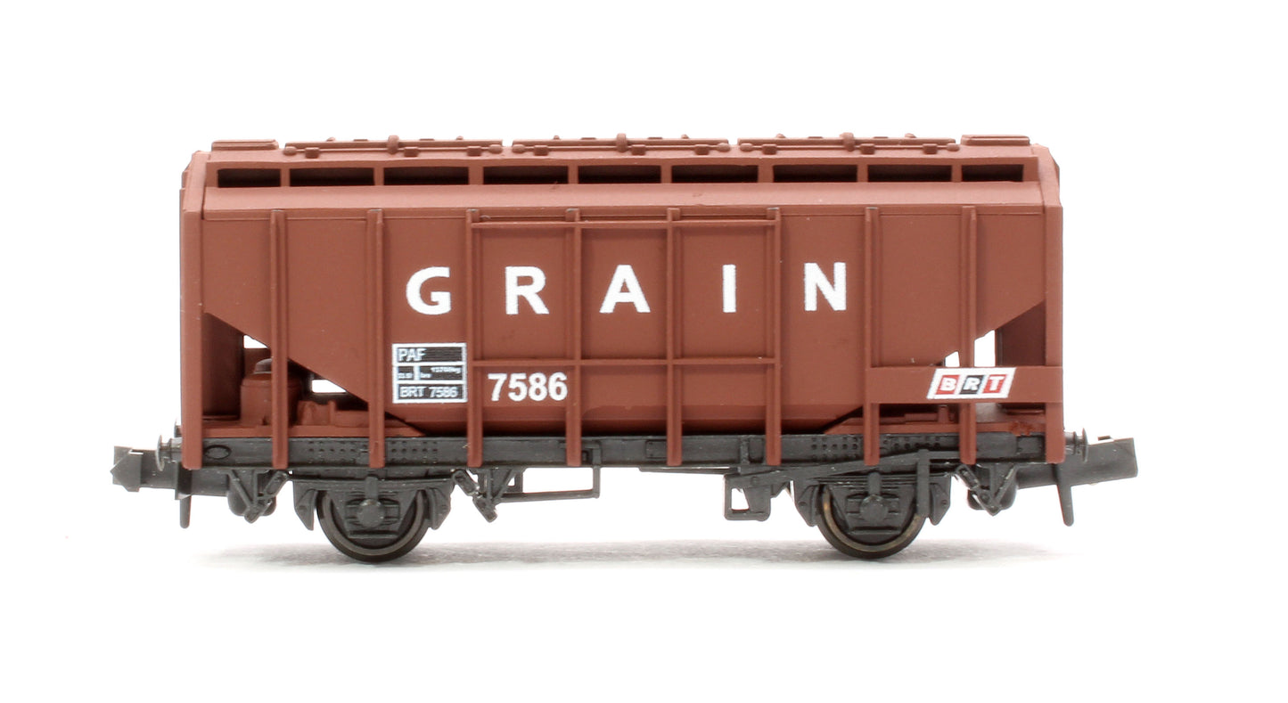 Brown Grain Wagon No.7586