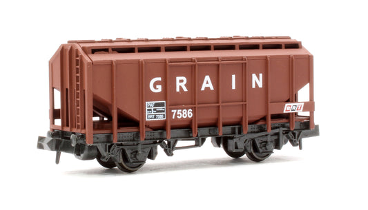 Brown Grain Wagon No.7586