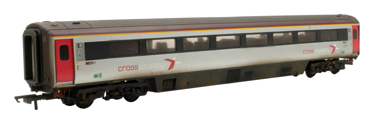 Pre-Owned R4942A Cross Country Trains by Arriva Mk3 Sliding Door TFD Trailer First (Disabled) No.41195 - Custom Weathered