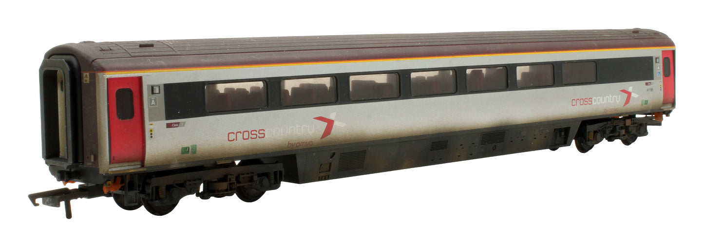 Pre-Owned R4942A Cross Country Trains by Arriva Mk3 Sliding Door TFD Trailer First (Disabled) No.41195 - Custom Weathered
