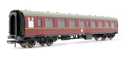 Pre-Owned BR Maroon MK1 Corridor 2nd Class Coach M24912 (With Lights)