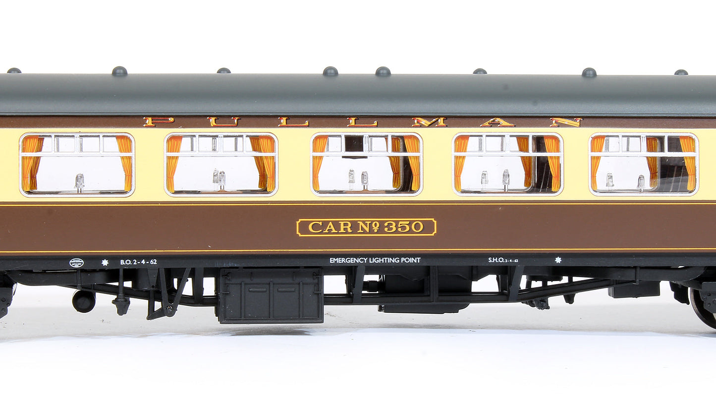 Pre-Owned BR Mk1 SP Pullman Second Parlour 'Car No 350' Umber & Cream Passenger Coach