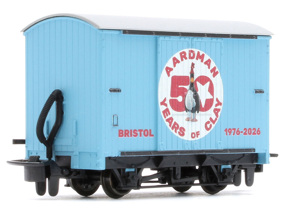 GRAA050 OO9 Box Van Wallace & Gromit Aardman 50th Anniversary Wagon Collectors Set of 5