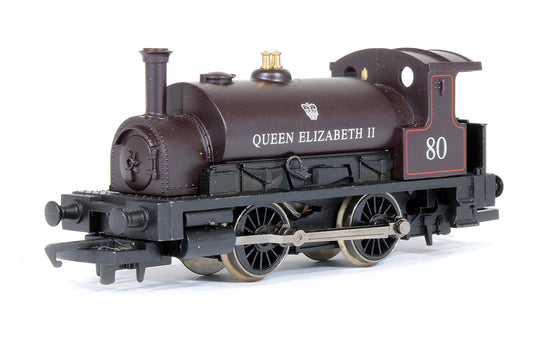 Pre-Owned Class 0F 0-4-0ST Queen Elizabeth II '80' Steam Locomotive (Collector Club)