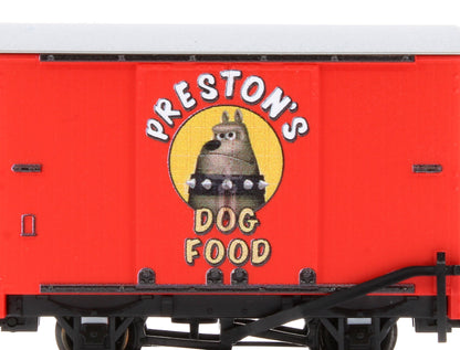 GRAA001 OO9 Box Van Wallace & Gromit Preston's Dogfood