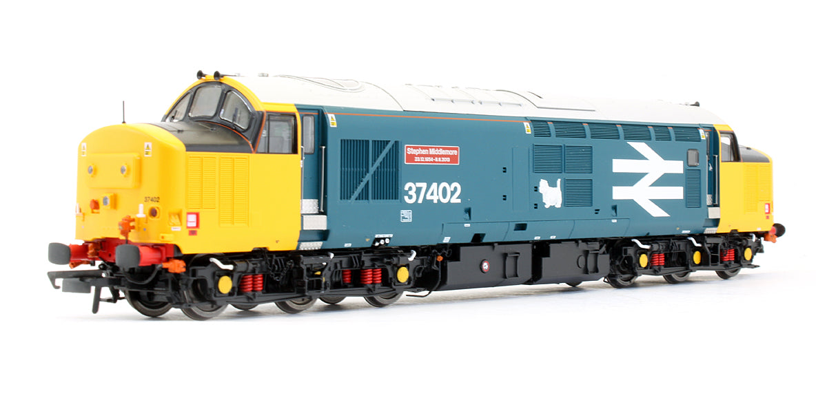 Pre-Owned Class 37/4 37402 'Stephen Middlemore' BR Large Logo Blue Diesel Locomotive
