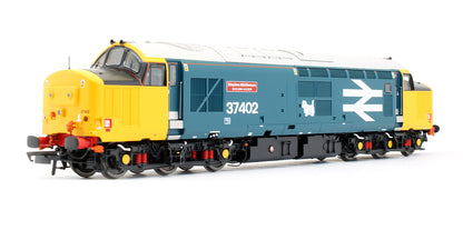 Pre-Owned Class 37/4 37402 'Stephen Middlemore' BR Large Logo Blue Diesel Locomotive