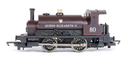 Pre-Owned Class 0F 0-4-0ST Queen Elizabeth II '80' Steam Locomotive (Collector Club)