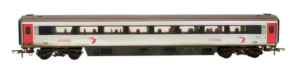 Pre-Owned R4940A Mk3 Sliding Door TS Coach Cross Country Trains Livery No. 42097 - Custom Weathered