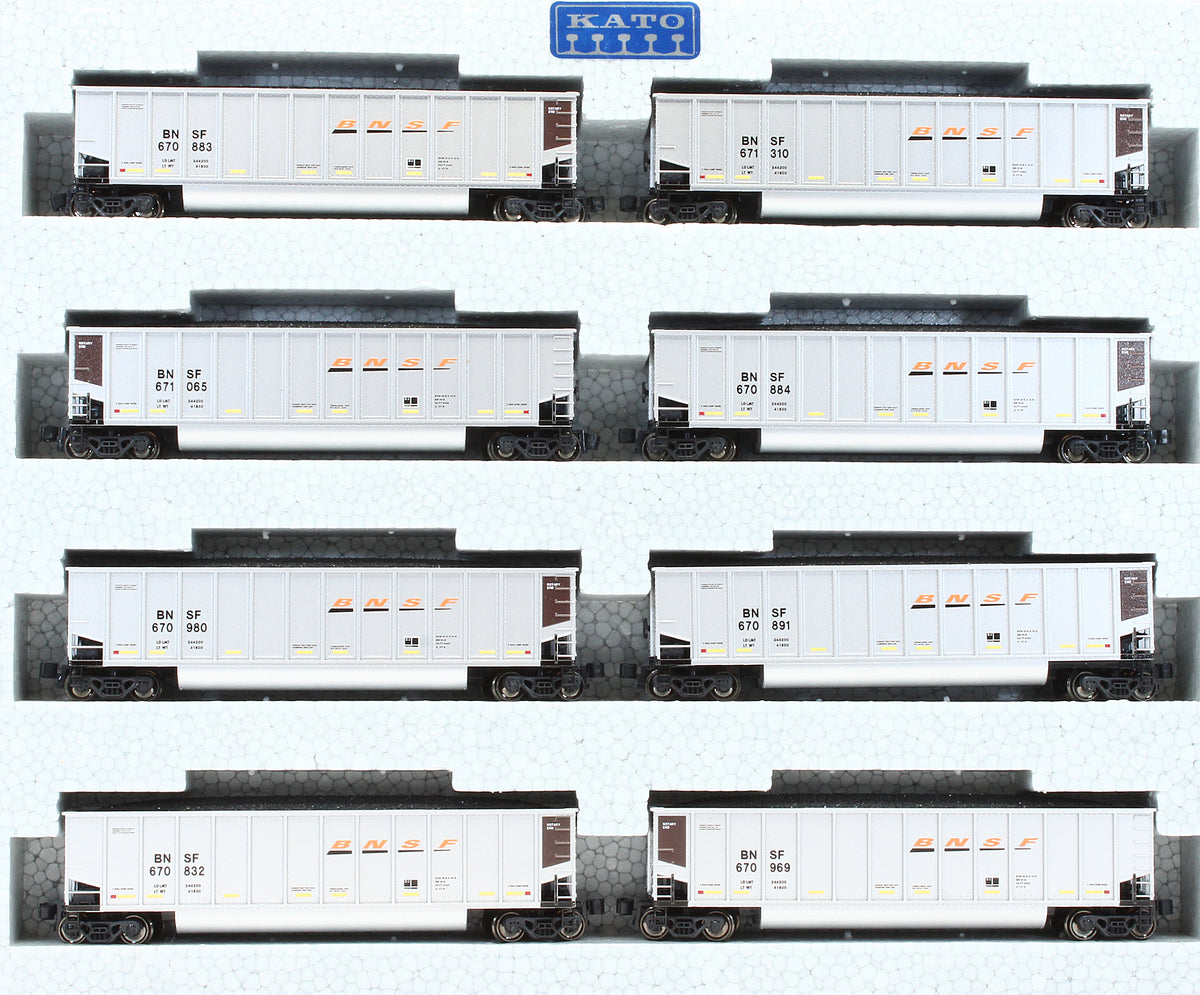Pre-Owned Bethgon Coalporter BNSF Swoosh 8 Car Set