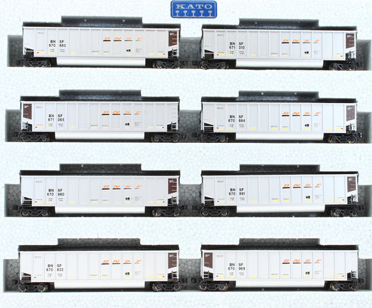 Pre-Owned Bethgon Coalporter BNSF Swoosh 8 Car Set