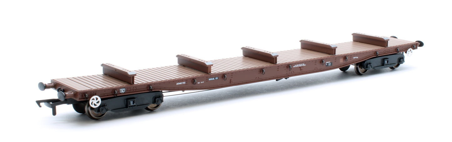 RT-OO-BRV-401 Borail EB Bauxite Livery with 5 Bolsters No. B946189 and B946192 - Twin Pack