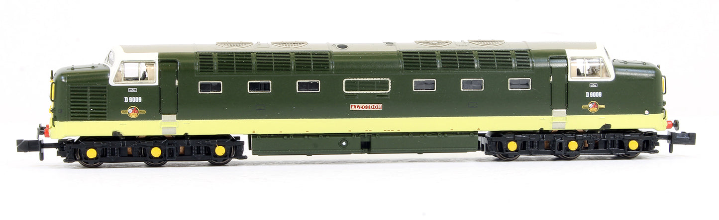 Pre-Owned Class 55 D9009 'Alycidon' BR Two Tone Green Diesel Locomotive