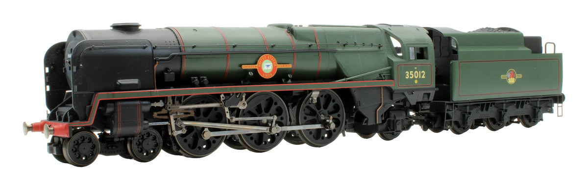 Pre-Owned R1038LOCO BR Green 4-6-2 Merchant Navy Class (Rebuilt) No. 35012 'United States Line' Steam Locomotive