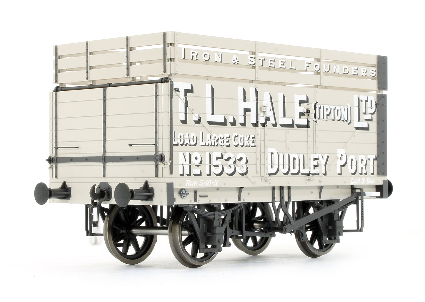 Pre-Owned 7 Plank Coke Wagon T.L.Hale Ltd No.1533 (Three Coke Rails)