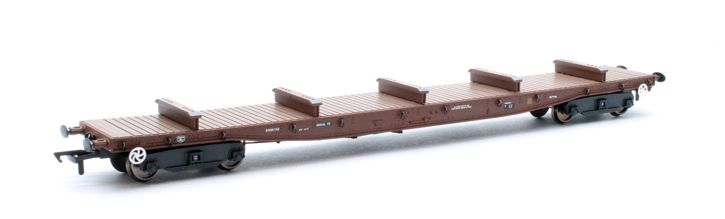 RT-OO-BRV-401 Borail EB Bauxite Livery with 5 Bolsters No. B946189 and B946192 - Twin Pack