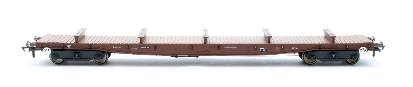 RT-OO-BRV-401 Borail EB Bauxite Livery with 5 Bolsters No. B946189 and B946192 - Twin Pack