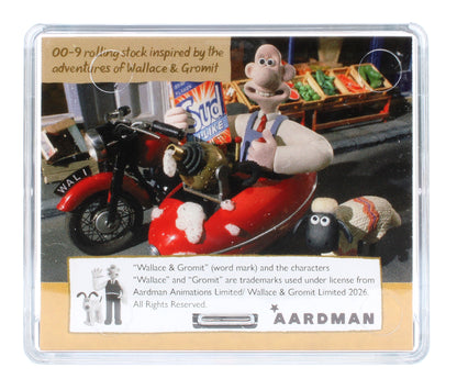 GRAA003 OO9 Box Van Wallace & Gromit Wash'n'Go