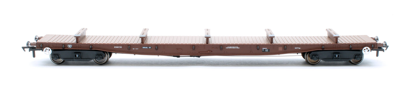 Pre-Owned RT-OO-BRV-401 Borail EB Bauxite Livery with 5 Bolsters No. B946189 and B946192 - Twin Pack
