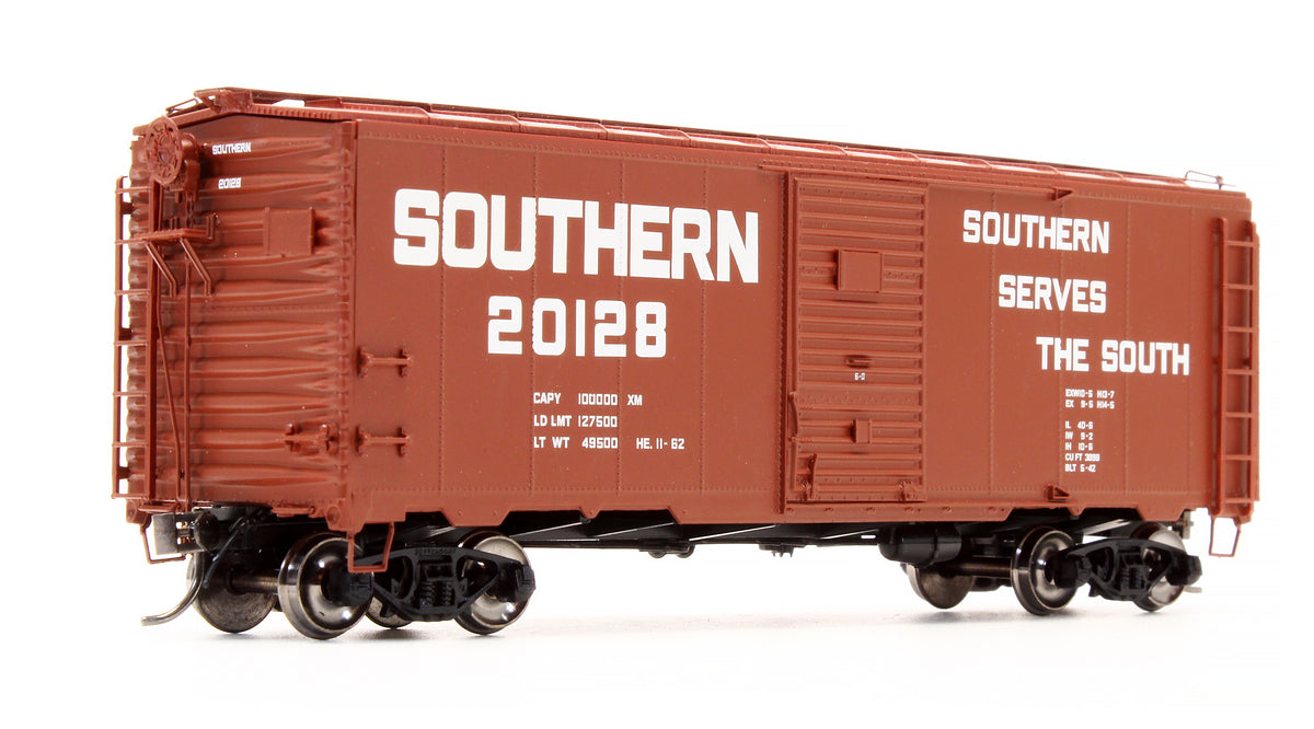 Pre-Owned 45814-20 10' 6" Mod 1937 AAR Box Car Southern Billboard - Road #20128