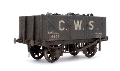 Pre-Owned Kit Built 10T 6 Plank Open Wagon No.4203 'CWS' - Weathered