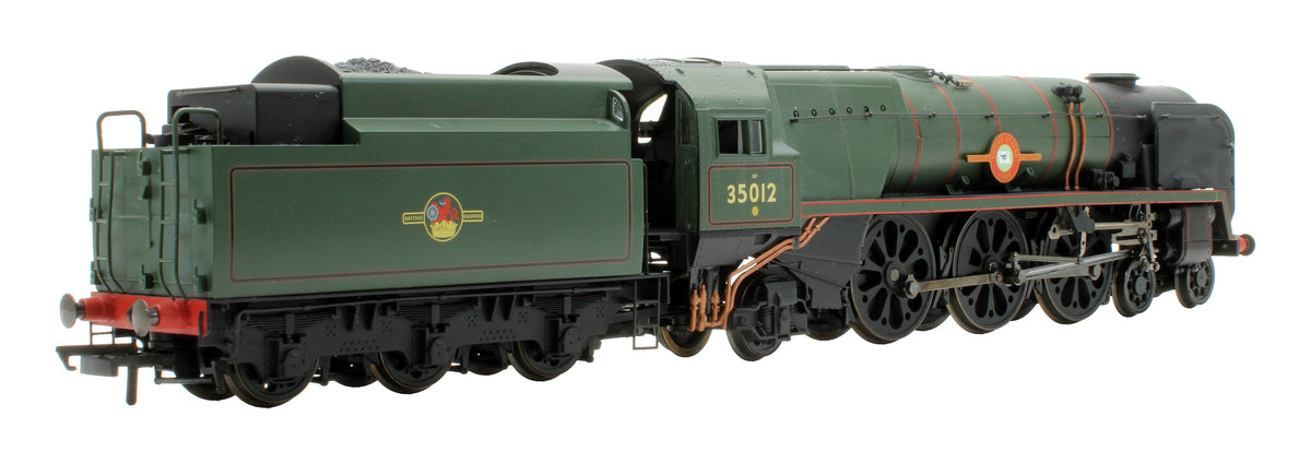Pre-Owned R1038LOCO BR Green 4-6-2 Merchant Navy Class (Rebuilt) No. 35012 'United States Line' Steam Locomotive