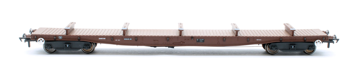 Pre-Owned RT-OO-BRV-401 Borail EB Bauxite Livery with 5 Bolsters No. B946189 and B946192 - Twin Pack