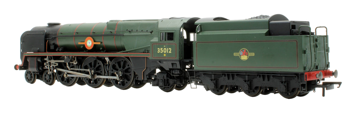 Pre-Owned R1038LOCO BR Green 4-6-2 Merchant Navy Class (Rebuilt) No. 35012 'United States Line' Steam Locomotive