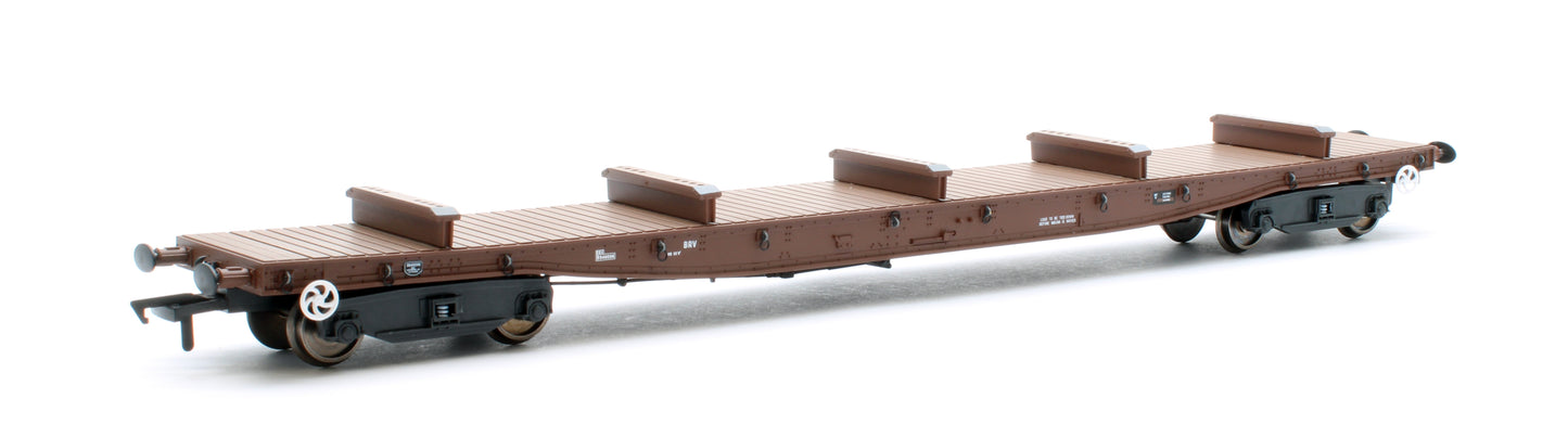 RT-OO-BRV-402 Borail MB Bauxite Livery with 5 Bolsters No. B946083 and B946096 - Twin Pack