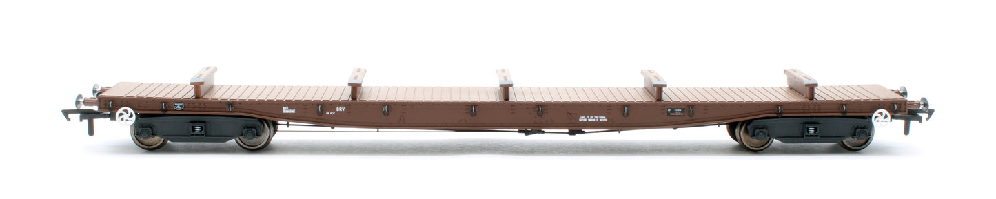 RT-OO-BRV-402 Borail MB Bauxite Livery with 5 Bolsters No. B946083 and B946096 - Twin Pack