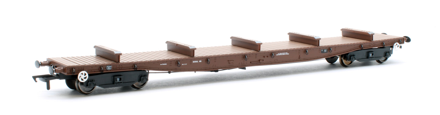 RT-OO-BRV-402 Borail MB Bauxite Livery with 5 Bolsters No. B946083 and B946096 - Twin Pack